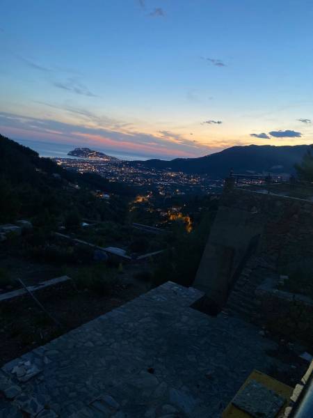 View villa in Oba area, Alanya.