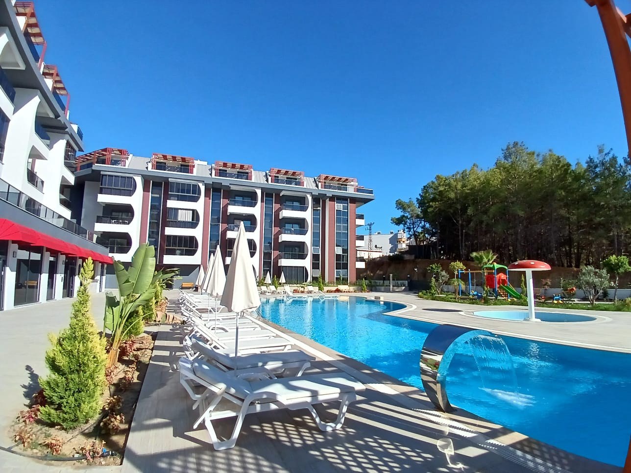 Furnished apartment 300 m from sandy beaches!