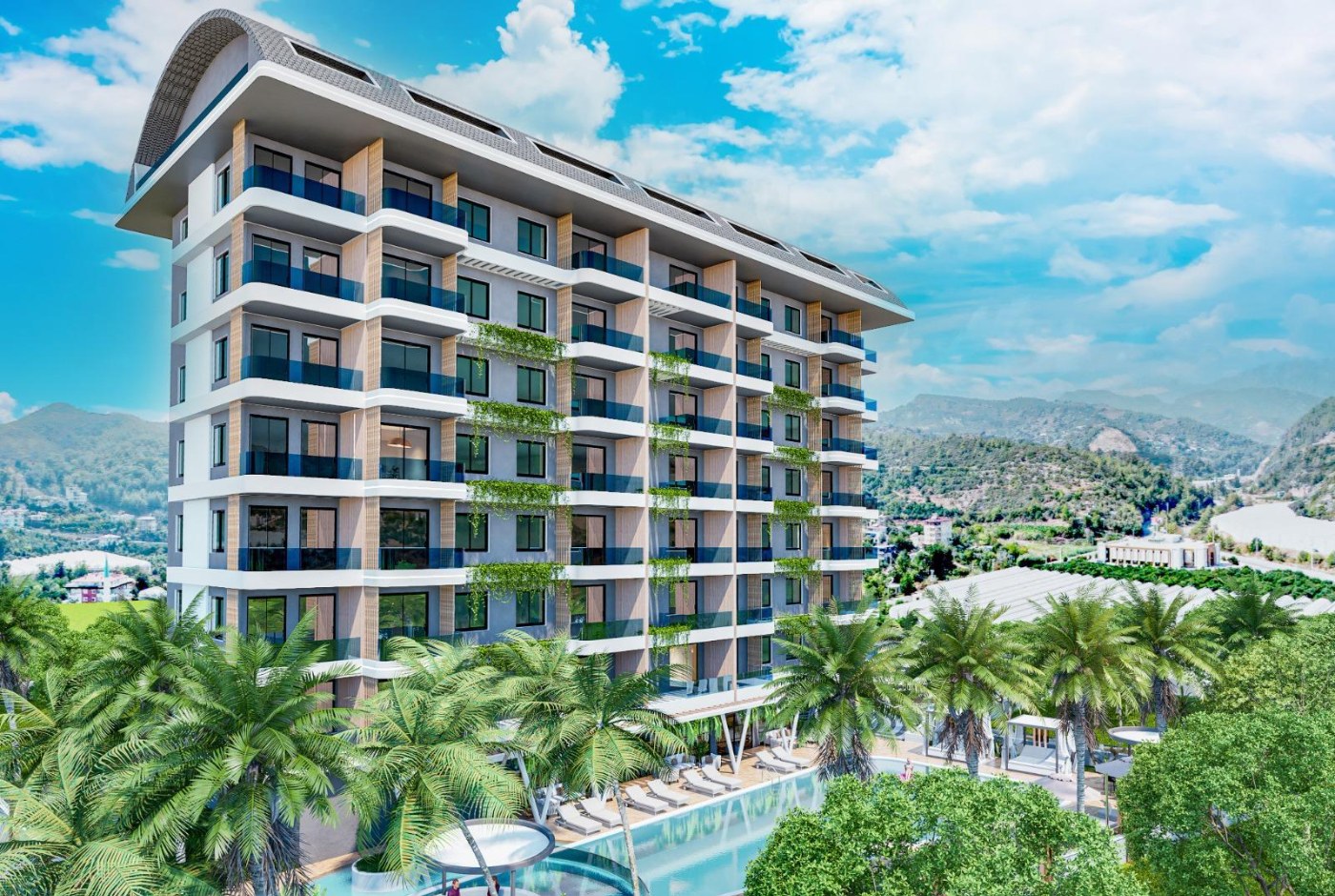 <p>&nbsp;</p>

<p>A wonderful new complex currently under construction, offering a 1-year installment plan. Only a few apartments remain.<br />
Demirtaş, Alanya</p>

<p>Plot size: 2,476 m&sup2;<br />
Two elevators<br />
Total of 52 apartments<br />
42 apartments (1+1 layout)<br />
10 duplex apartments (2+1 layout)<br />
1.5 km to the sea<br />
Outdoor Olympic-sized swimming pool<br />
Sauna</p>

<p>Gym<br />
Turkish bath (hammam)<br />
Gazebo<br />
BBQ area<br />
Outdoor parking<br />
19 apartments remaining<br />
Payment options:<br />
- 100% upfront payment<br />
- 30% down payment with a 12-month installment plan<br />
Apartment prices:<br />
1+1, 46 m&sup2; (1st &amp; 2nd floors) &ndash; &euro;49,000 (down payment &euro;14,700; subsequent payments &euro;2,900/month)<br />
1+1, 46 m&sup2; (3rd &amp; 4th floors) &ndash; &euro;59,000 (down payment &euro;17,700; subsequent payments &euro;3,442/month)<br />
2+1, 92 m&sup2; (7th floor) &ndash; &euro;90,000 (down payment &euro;27,000; subsequent payments &euro;5,834/month)</p>
