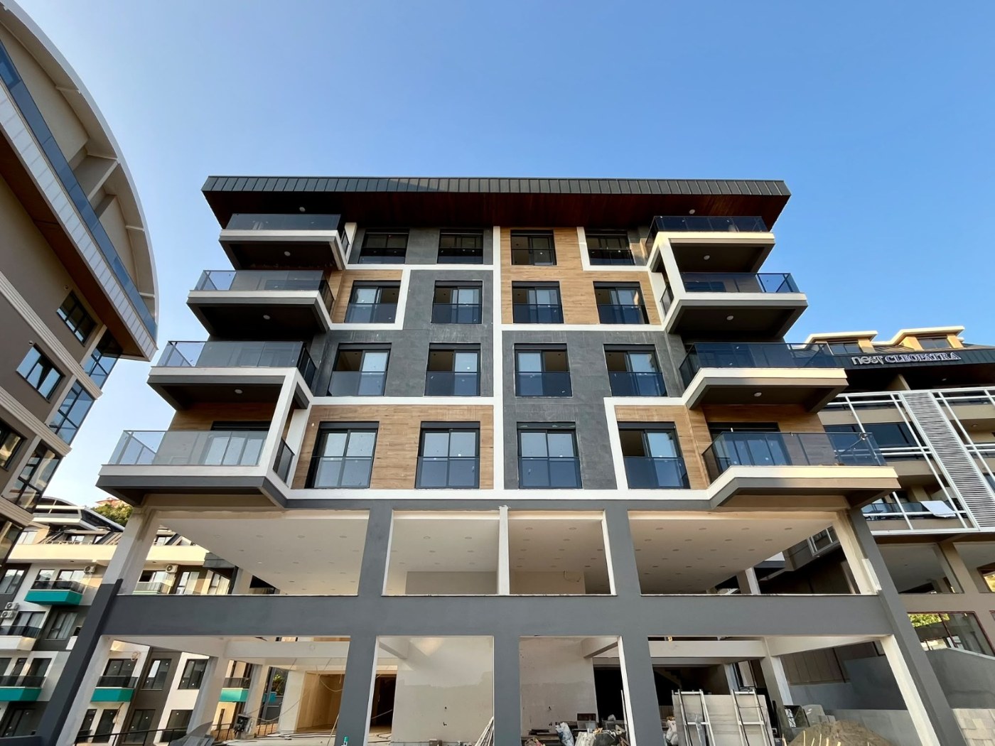 Apartments in a new complex, Cleopatra Beach