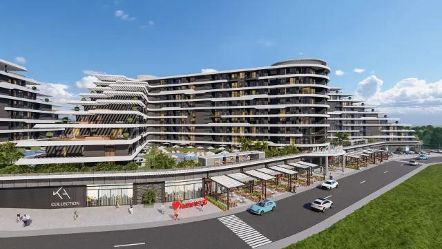 <p>MAGICAL WORLD OF LOVE Embrace the magic of our new collection inspired by love!<br />
Magical World Of Love, which will be a masterpiece of a new life that will touch not only the minds but also the hearts, has 2 separate facades with a total of 788 apartments. One side is with valley facade and the other side is with Altıntaş facade and the hill will be built at a point.<br />
<br />
Life Center, shopping malls, airport, proximity to the town square with rich social areas such as equipment, Irish pub, Starbucks coffee, Migros market, nursery, Restaurant, habitats, such as that incorporates ecofriendly with solar energy panels which we offer our collection will lead the future.<br />
<br />
It will be built on its own purchased land with a total area of 22,800 m2, which was purchased with the company's equity.<br />
<br />
The collection has a unique architecture with 10 floors designed by architect Adil Okur. There are a wide variety of apartment plans, some with a private Swim Up in the garden, some with terraces with a private pool.<br />
<br />
The complex, which will have its own beach in Lara region, will also have a Shuttle service to the Beach, Antalya International Airport and shopping malls such as Mall of Antalya, Deepo Outlet Center, Agora Shopping Center and Ikea for the Collection residents only.<br />
<br />
The construction of our Collection will start on 30.06.2024 and will be completed on 30.12.2026.<br />
<br />
Payment Plan In the contract, 50% of the sales price and the remaining 50% payment will be paid every 3 months until the Project delivery. Pay the remaining 50% of the payment will be paid every 3 months until the delivery of the Project.</p>

<p>&nbsp;</p>

<p>The total number of apartments in the collection is 788; 1+1 (50 &ndash; 61 &ndash; 62- 63.50 &ndash; 64 - 64.50 &ndash; 65 &ndash; 66 - 74.50 &ndash; 82 - 83.50 &ndash; 86 - 92.50 - 116.50 m2) 2+1 (71.50 &ndash; 73 &ndash; 86 &ndash; 87 &ndash; 90 &ndash; 90.50 &ndash; 91 &ndash; 93 &ndash; 93.50 &ndash; 95 &ndash; 95.50 &ndash; 98.50 &ndash; 99 &ndash; 100 &ndash; 102 &ndash; 107 &ndash; 114 &ndash; 115 &ndash; 120.50 &ndash; 122.50 &ndash; 126 -135 - 169 m2)<br />
<br />
Social Equipment:<br />
1.Lobby - Reception<br />
2.indoor parking<br />
3.Outdoor Parking<br />
4.Universal Car Charging Unit for Electric Vehicles<br />
5.Outdoor Swimming Pool (Adult and Child)<br />
6.Indoor Swimming Pool<br />
7.Spa (Turkısh Bath, Sauna, Fitness, Steam Room, Salt Room, Warmth, Massage Rooms and Vip Spa Room)<br />
8.Meeting Room and Library<br />
9.Solar Energy (50% of the energy used in social areas will be produced with Solar Panels.)<br />
10.Playgrounds (Bowling, Billiards, Darts, Foosball, Playstation, Cinema Hall)<br />
11.Pool Bar<br />
12.Barbecue Area<br />
13.Mini Club<br />
14.Children's Play Area<br />
15.Aquapark<br />
16.Hiking Trail<br />
17. Free Beach Entrance (VIP Card)<br />
18. Free Transfer (To the Beach, Airport and Shopping Centers)<br />
19.TV &amp; Satellite System<br />
20.7/24 Security &amp; Camera Systems<br />
<br />
Distance to Important Points;<br />
1.5 km from the airport<br />
Shopping Center (Mall Of,Deepo,Agora and Ikea) 4 km<br />
6 Km from Lara Beach<br />
<br />
Concierge Services;<br />
1.Guest Hospitality Services<br />
2.Dry Cleaning<br />
3.Housekeeping<br />
4.Carpet Washing<br />
5.Technical Service<br />
6.Vip Transfer<br />
7.Car Rental<br />
8.Courier Service<br />
9.Veterinary<br />
10.Doctor<br />
<br />
Building Features; 1.In accordance with the earthquake regulations 2.In accordance with the building inspection regulation 3.In accordance with the Fire Regulations 4.Ground Survey has been carried out 5.Generator 6.Air Conditioning Assembly Unit 7.8Pc Elevator 8.Quality Insulation 9.Mechanical exterior wall cladding Apartment Features; 1.Underfloor heating 2.Electric Boiler 3. 3-piece Kitchen Built-in set 4.Air Conditioners 5. Smart home system 6.Aluminum Systems for Doors and Windows 7.Kitchen, Bathroom and Cloakroom Cabinets (Lacquered Painted) 8.American Door (Lacquered Painted) 9.Floors 60x120 Ceramic or their counterparts 10.Shower cabin 11.Steel Door 12.Roller Shutter Box (ISO AND CE Certified productsin accordance with European Standards will be used.)</p>
