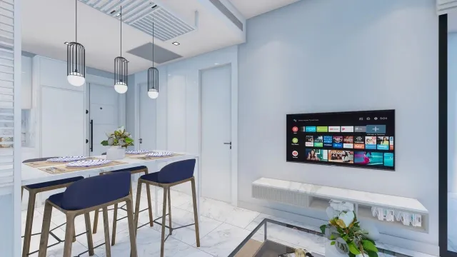 <p>THE YACHT RESIDENCE</p>

<p>The land of our project, located on Island 2844, Plot 2, in the center of Alanya, has an area of 1023.26 m&sup2;.</p>

<p>Our project consists of 6 floors, 1 Block, and 50 independent sections. There are 10 1+1 flats on each floor.</p>

<p>is taking.</p>

<p>Flat qualities of the project:</p>

<p>8 Pieces of 1+1 Studio Flat 38.5 m&sup2;- 1 Balcony, 1 Bathroom</p>

<p>32 1+1 Flats 47 m&sup2;-47.5 m&sup2; - 1 Balcony, 1 Bathroom</p>

<p>Apartment Interior Technical Specifications:</p>

<p>Built-in kitchen countertops and furniture cabinets, plumbing and ceramic floors in the kitchen and bathroom coating, PVC double glass windows and balcony doors, 1st Class flat steel doors and security locks, modern lacquered painted panel doors, 1st Class plastic interior wall and ceiling paintings, ceiling areas hidden LED lighting, Class 1 ceramic coatings on the floors, heat-resistant, fireproof electrical installation, switches and sockets, internet and television installations, automatic ventilation system in bathrooms Intercom door security systems in the flats, infrastructure of the air conditioners are based on the central system. planned.</p>

<p>Apartment Exterior Technical Specifications:</p>

<p>Its exterior architecture symbolizes the yacht. The exterior consists of mechanical cladding.</p>
