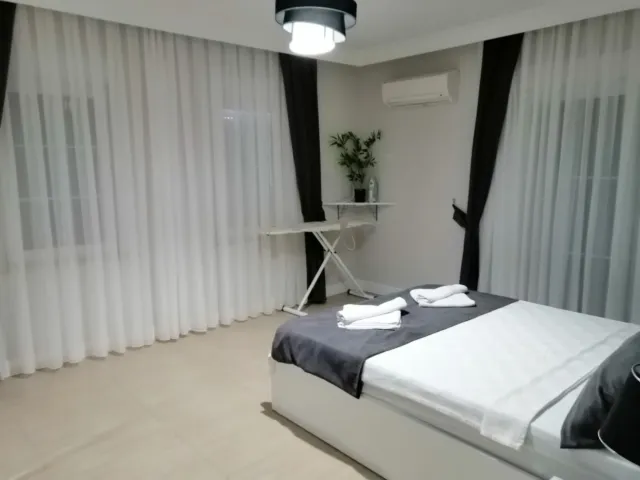 <p>Beautiful fully furnished villas in a quiet area of Incekum. Alanya. The area is open for obtaining a residence permit. The villas are located in a cozy sieve, not close to each other. There are huge swimming pools with water slides, a shop, a gym, and the area is guarded.<br />
Villas vary in size, price and infrastructure.<br />
When purchasing villas, you can obtain a residence permit in Turkey or citizenship.<br />
All villas are equipped with household appliances and furniture.<br />
The windows on the upper floors offer beautiful views of the sea.<br />
About 2 km to the sea.</p>

<p>Detached villa 290 m2 with private pool - 4 floors, 4 bedrooms, 5 bathrooms, private sauna, hammam, fitness, jacuzzi, garage - 599,000 euros</p>

<p>Duplex villa 144 m2 3 floors, 3 bedrooms, 2 bathrooms. 299,000 euros</p>

<p>detached villa 570 m2 with private pool 4 floors, 4 bedrooms, 6 bathrooms, private sauna, fitness, Jacuzzi, garage - 1,199,000 euros</p>

<p>Detached villa 290 m2 with private pool - 4 floors, 4 bedrooms, 5 bathrooms, private sauna and hammam, jacuzzi, garage - 549,000 euros</p>

<p>Detached villa 275 m2 with private pool - 4 floors, 4 bedrooms, 5 bathrooms, private sauna and hammam, jacuzzi, garage - 549,000 euros</p>

<p><br />
Duplex villa 170 m2 - 3 floors, 4 bedrooms, 2 bathrooms<br />
&nbsp; - 349,000 euros</p>

<p>Detached villa 144 m2 - 3 floors, 3 bedrooms, 2 bathrooms - 299,000 euros</p>

<p>Duplex villa 144 m2 - 3 floors, 3 bedrooms<br />
&nbsp; 2 bathrooms - 310,000 euros</p>
