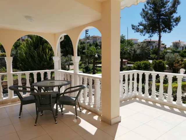 <p>Beautiful fully furnished villas in a quiet area of Incekum. Alanya. The area is open for obtaining a residence permit. The villas are located in a cozy sieve, not close to each other. There are huge swimming pools with water slides, a shop, a gym, and the area is guarded.<br />
Villas vary in size, price and infrastructure.<br />
When purchasing villas, you can obtain a residence permit in Turkey or citizenship.<br />
All villas are equipped with household appliances and furniture.<br />
The windows on the upper floors offer beautiful views of the sea.<br />
About 2 km to the sea.</p>

<p>Detached villa 290 m2 with private pool - 4 floors, 4 bedrooms, 5 bathrooms, private sauna, hammam, fitness, jacuzzi, garage - 599,000 euros</p>

<p>Duplex villa 144 m2 3 floors, 3 bedrooms, 2 bathrooms. 299,000 euros</p>

<p>detached villa 570 m2 with private pool 4 floors, 4 bedrooms, 6 bathrooms, private sauna, fitness, Jacuzzi, garage - 1,199,000 euros</p>

<p>Detached villa 290 m2 with private pool - 4 floors, 4 bedrooms, 5 bathrooms, private sauna and hammam, jacuzzi, garage - 549,000 euros</p>

<p>Detached villa 275 m2 with private pool - 4 floors, 4 bedrooms, 5 bathrooms, private sauna and hammam, jacuzzi, garage - 549,000 euros</p>

<p><br />
Duplex villa 170 m2 - 3 floors, 4 bedrooms, 2 bathrooms<br />
&nbsp; - 349,000 euros</p>

<p>Detached villa 144 m2 - 3 floors, 3 bedrooms, 2 bathrooms - 299,000 euros</p>

<p>Duplex villa 144 m2 - 3 floors, 3 bedrooms<br />
&nbsp; 2 bathrooms - 310,000 euros</p>
