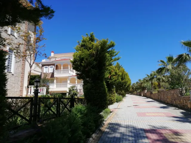 <p>Beautiful fully furnished villas in a quiet area of Incekum. Alanya. The area is open for obtaining a residence permit. The villas are located in a cozy sieve, not close to each other. There are huge swimming pools with water slides, a shop, a gym, and the area is guarded.<br />
Villas vary in size, price and infrastructure.<br />
When purchasing villas, you can obtain a residence permit in Turkey or citizenship.<br />
All villas are equipped with household appliances and furniture.<br />
The windows on the upper floors offer beautiful views of the sea.<br />
About 2 km to the sea.</p>

<p>Detached villa 290 m2 with private pool - 4 floors, 4 bedrooms, 5 bathrooms, private sauna, hammam, fitness, jacuzzi, garage - 599,000 euros</p>

<p>Duplex villa 144 m2 3 floors, 3 bedrooms, 2 bathrooms. 299,000 euros</p>

<p>detached villa 570 m2 with private pool 4 floors, 4 bedrooms, 6 bathrooms, private sauna, fitness, Jacuzzi, garage - 1,199,000 euros</p>

<p>Detached villa 290 m2 with private pool - 4 floors, 4 bedrooms, 5 bathrooms, private sauna and hammam, jacuzzi, garage - 549,000 euros</p>

<p>Detached villa 275 m2 with private pool - 4 floors, 4 bedrooms, 5 bathrooms, private sauna and hammam, jacuzzi, garage - 549,000 euros</p>

<p><br />
Duplex villa 170 m2 - 3 floors, 4 bedrooms, 2 bathrooms<br />
&nbsp; - 349,000 euros</p>

<p>Detached villa 144 m2 - 3 floors, 3 bedrooms, 2 bathrooms - 299,000 euros</p>

<p>Duplex villa 144 m2 - 3 floors, 3 bedrooms<br />
&nbsp; 2 bathrooms - 310,000 euros</p>
