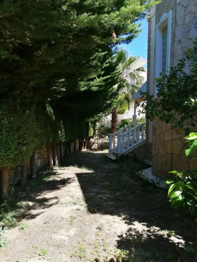 <p>Beautiful fully furnished villas in a quiet area of Incekum. Alanya. The area is open for obtaining a residence permit. The villas are located in a cozy sieve, not close to each other. There are huge swimming pools with water slides, a shop, a gym, and the area is guarded.<br />
Villas vary in size, price and infrastructure.<br />
When purchasing villas, you can obtain a residence permit in Turkey or citizenship.<br />
All villas are equipped with household appliances and furniture.<br />
The windows on the upper floors offer beautiful views of the sea.<br />
About 2 km to the sea.</p>

<p>Detached villa 290 m2 with private pool - 4 floors, 4 bedrooms, 5 bathrooms, private sauna, hammam, fitness, jacuzzi, garage - 599,000 euros</p>

<p>Duplex villa 144 m2 3 floors, 3 bedrooms, 2 bathrooms. 299,000 euros</p>

<p>detached villa 570 m2 with private pool 4 floors, 4 bedrooms, 6 bathrooms, private sauna, fitness, Jacuzzi, garage - 1,199,000 euros</p>

<p>Detached villa 290 m2 with private pool - 4 floors, 4 bedrooms, 5 bathrooms, private sauna and hammam, jacuzzi, garage - 549,000 euros</p>

<p>Detached villa 275 m2 with private pool - 4 floors, 4 bedrooms, 5 bathrooms, private sauna and hammam, jacuzzi, garage - 549,000 euros</p>

<p><br />
Duplex villa 170 m2 - 3 floors, 4 bedrooms, 2 bathrooms<br />
&nbsp; - 349,000 euros</p>

<p>Detached villa 144 m2 - 3 floors, 3 bedrooms, 2 bathrooms - 299,000 euros</p>

<p>Duplex villa 144 m2 - 3 floors, 3 bedrooms<br />
&nbsp; 2 bathrooms - 310,000 euros</p>
