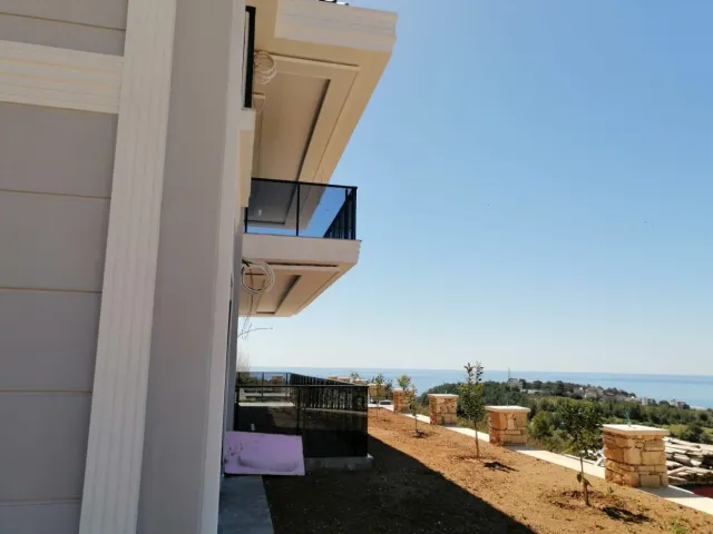 <p>New huge villa with panoramic views of the sea and green surroundings. Final construction work is underway and the new owner can choose the style and design - handrails for stairs, plumbing, lighting, you can equip a fitness room, sauna or dressing room. Each window offers panoramic sea views. The villa has a good area of land with young trees and a private pool. At the buyer's request, we can fully furnish the villa with new household appliances and furniture. The villa area is 400 m2, 3 floors, land area is 679 m2. When purchasing a villa, you can obtain citizenship.</p>
