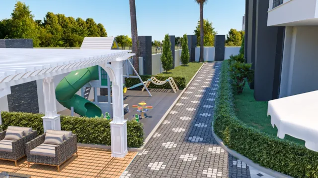 <p>Genesis Tower project is located in the palaces district of Alanya. It is 950 meters away from the world-famous Cleopatra beach. Additionally, with its location in the city, all your needs are within walking distance.</p>

<p>While the project construction continues, our flat sales continue.</p>

<p>The Genesis Tower project consists of 2 blocks of 9-storey buildings.</p>

<p>There are flats with 7 different square meters of area. 1+1, 2+1, 2+1 Duplex and 3+1 Duplex flat types are available.</p>
