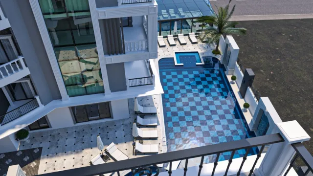 <p>Genesis Tower project is located in the palaces district of Alanya. It is 950 meters away from the world-famous Cleopatra beach. Additionally, with its location in the city, all your needs are within walking distance.</p>

<p>While the project construction continues, our flat sales continue.</p>

<p>The Genesis Tower project consists of 2 blocks of 9-storey buildings.</p>

<p>There are flats with 7 different square meters of area. 1+1, 2+1, 2+1 Duplex and 3+1 Duplex flat types are available.</p>
