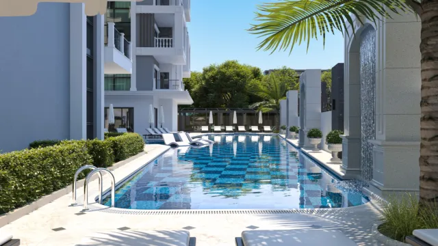 <p>Genesis Tower project is located in the palaces district of Alanya. It is 950 meters away from the world-famous Cleopatra beach. Additionally, with its location in the city, all your needs are within walking distance.</p>

<p>While the project construction continues, our flat sales continue.</p>

<p>The Genesis Tower project consists of 2 blocks of 9-storey buildings.</p>

<p>There are flats with 7 different square meters of area. 1+1, 2+1, 2+1 Duplex and 3+1 Duplex flat types are available.</p>
