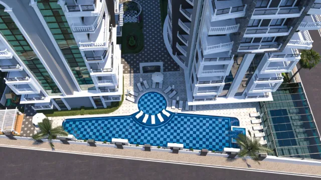 <p>Genesis Tower project is located in the palaces district of Alanya. It is 950 meters away from the world-famous Cleopatra beach. Additionally, with its location in the city, all your needs are within walking distance.</p>

<p>While the project construction continues, our flat sales continue.</p>

<p>The Genesis Tower project consists of 2 blocks of 9-storey buildings.</p>

<p>There are flats with 7 different square meters of area. 1+1, 2+1, 2+1 Duplex and 3+1 Duplex flat types are available.</p>

