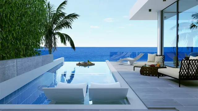 <p>Seafront project with luxurious apartments and villas in Esentepe, North Cyprus</p>

<p>Welcome to our brand-new project, where luxury living meets nature&rsquo;s beauty. This project takes place in Esentepe area, on the northern coast of North Cyprus, placed on the edge of the cliff with an incredible wide angle of 270-degree view of the crystal blue sea. The popular Eagle's Nest Restaurant, which offers delicious menus and has a magnificent terrace famous for spectacular sunsets throughout the year, is a few steps away. There are also numerous other social facilities and restaurants within 1 km of the site, all serving a wide variety of cuisines from around the world. In this area you&rsquo;ll find unspoiled nature and breathtaking direct views of the Mediterranean Sea and green Kyrenia mountains creating the perfect setting for a luxurious and peaceful lifestyle.</p>

<p>The project includes 98 units and features a range of villas and apartments designed to harmoniously blend with the environment, providing residents with access to remarkable amenities and services within the site. There are 1+1 garden flats, 2+1 loft penthouses with a roof terrace, 3+1 garden flats, 3+1 villas with a private pool and roof terrace and spacious 4+1 spa villas with a private pool and roof terrace. The complex has been designed to embrace stunning natural surroundings while providing the highest standards of modern living. Exclusive properties with unstoppable sea and mountain views in Esentepe, Norhern Cyprus.</p>
